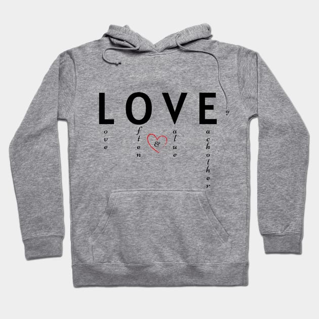 LOVE Hoodie by Mazzlo Shop